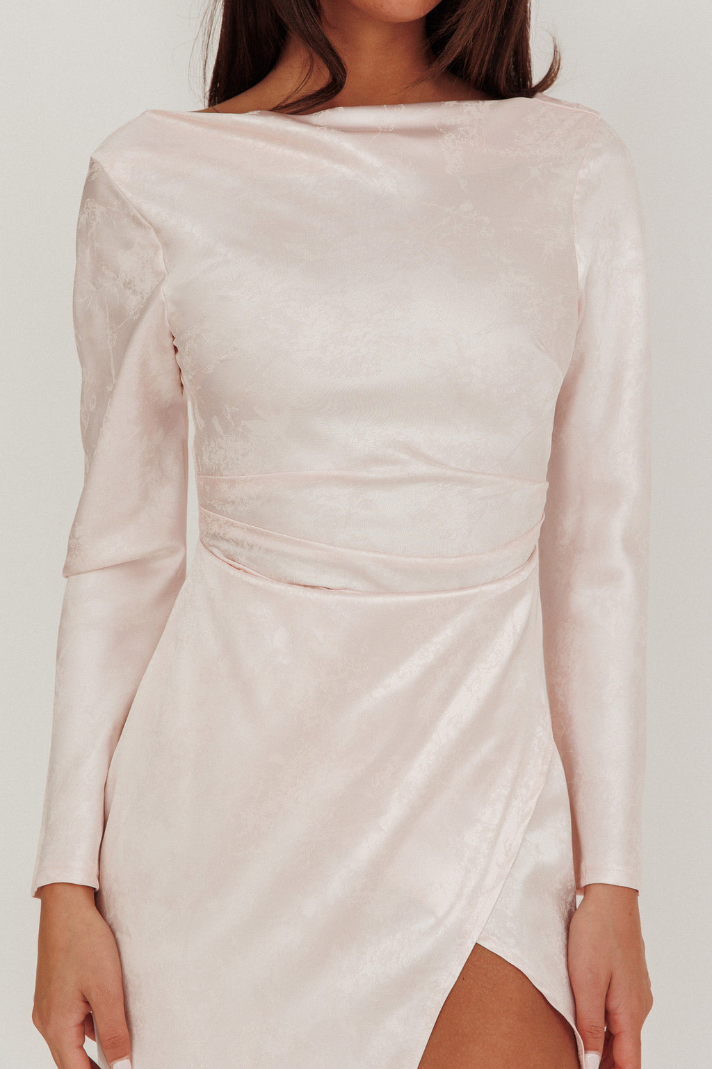 long sleeve jacket dress Long Formal Mother of the Bride Lace Jacket Dress
