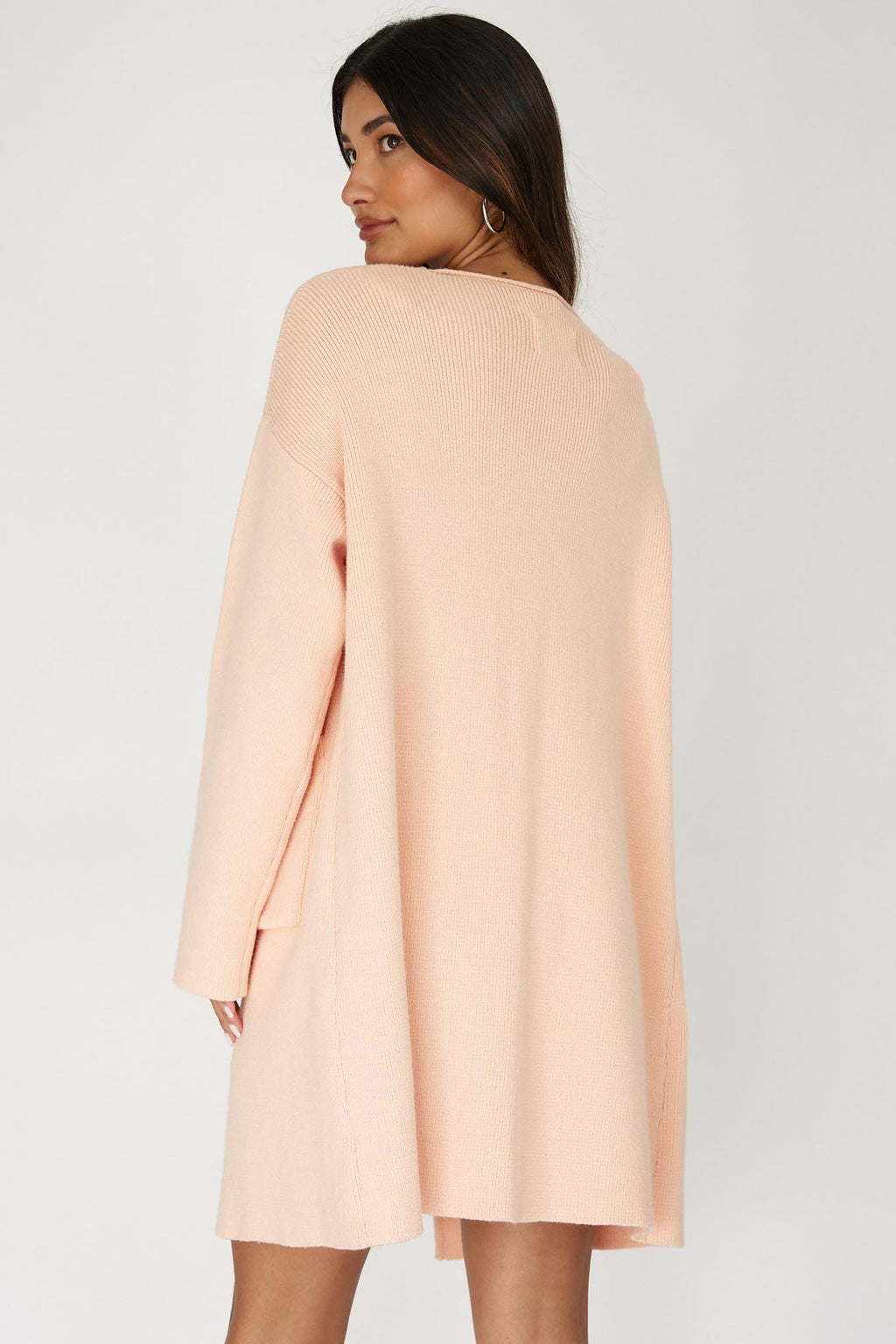 On Point Pocket Cardigan Pink by Selfie Leslie