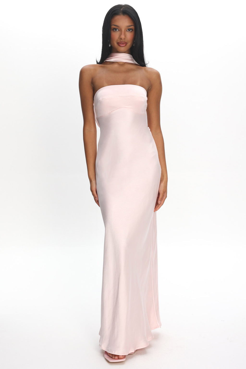 eliza j reverse halter dress pink Shop Pink Eliza J Online