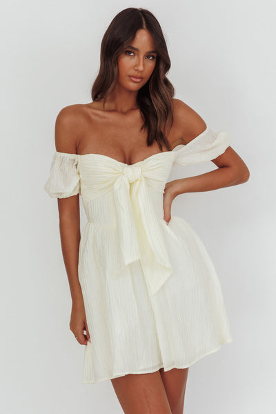 open lace back dress So Iconic Mini Dress main image 0