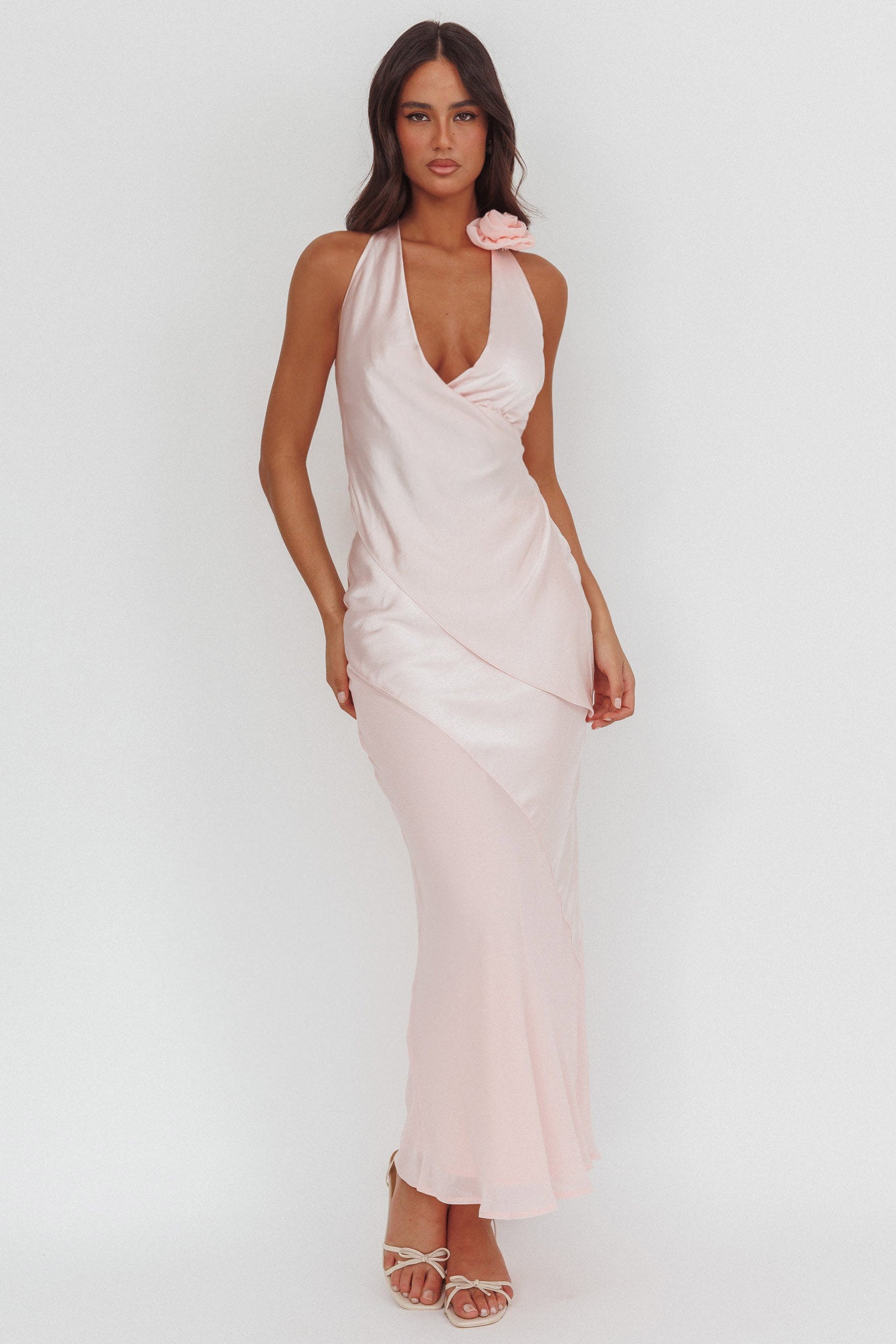 Easy Love Asymmetric Hem Halter Top Pink | Selfie Leslie Easy Love Asymmetric Hem Halter Top Pink | Selfie Leslie
