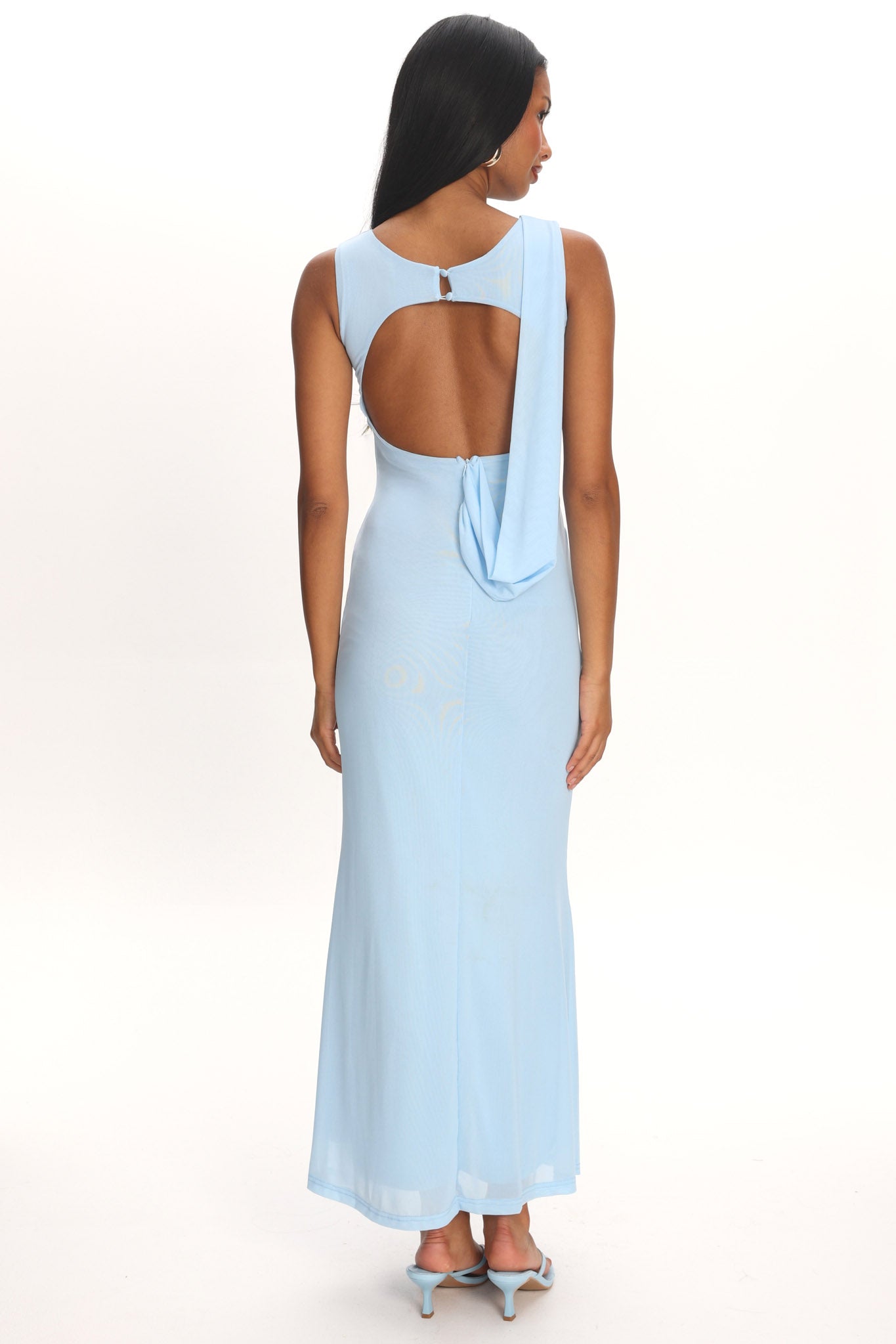 maxi dress under $20 Women's Slow Summer Peach & Green Floral Cotton Maxi Dress | Color: Orange | Size: L