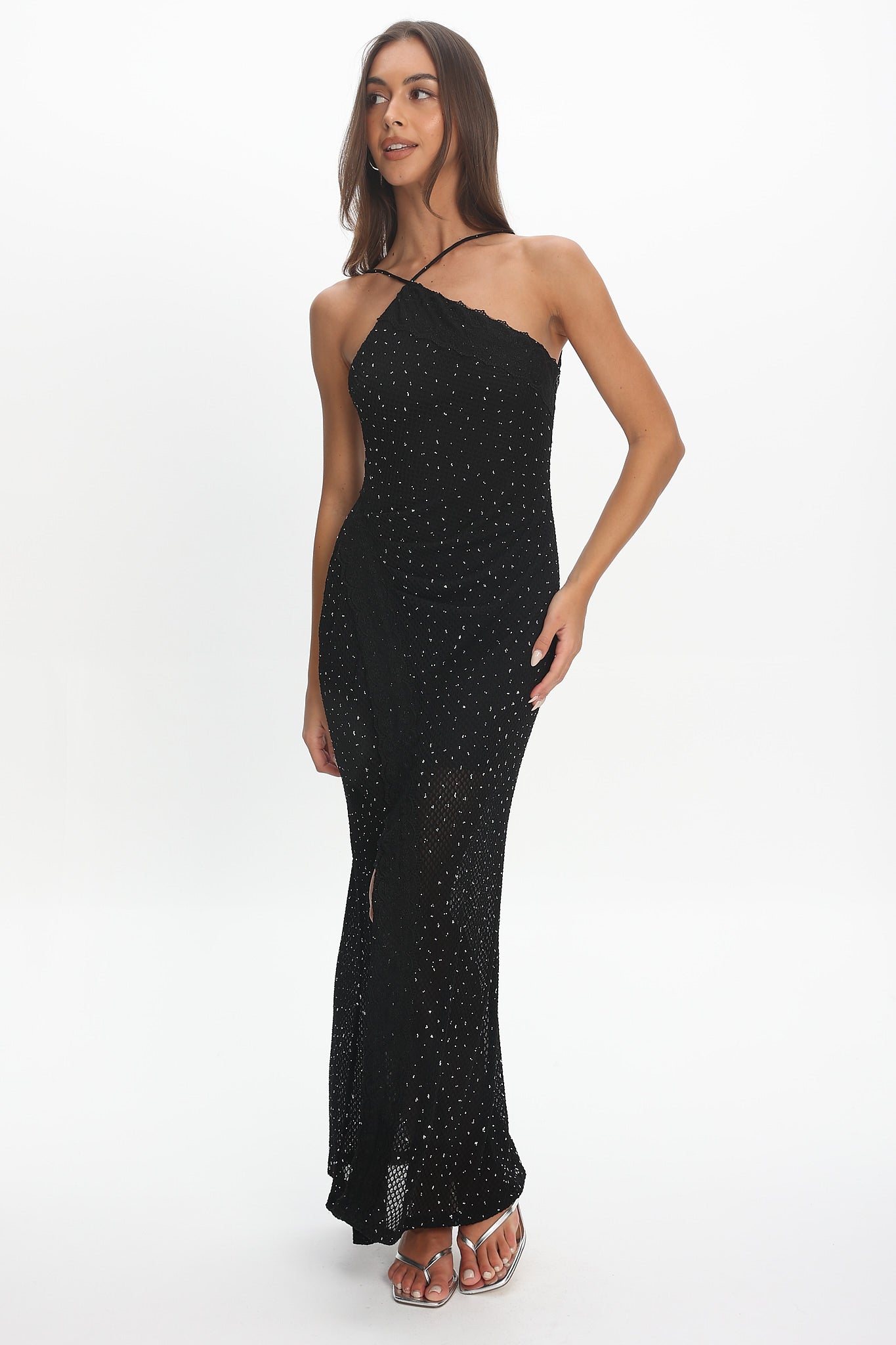 embellished dress maxi Olivia Pearl Embellished Maxi Dress | Made-To-Order