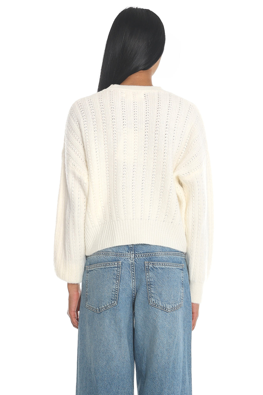Cadence Knit Sweater Cream by Selfie Leslie
