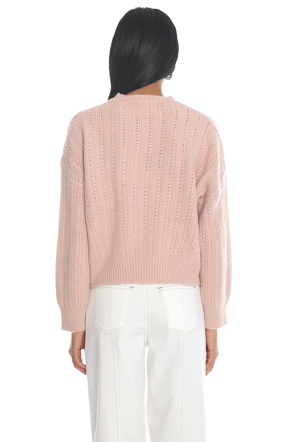 Cadence Knit Sweater Pink