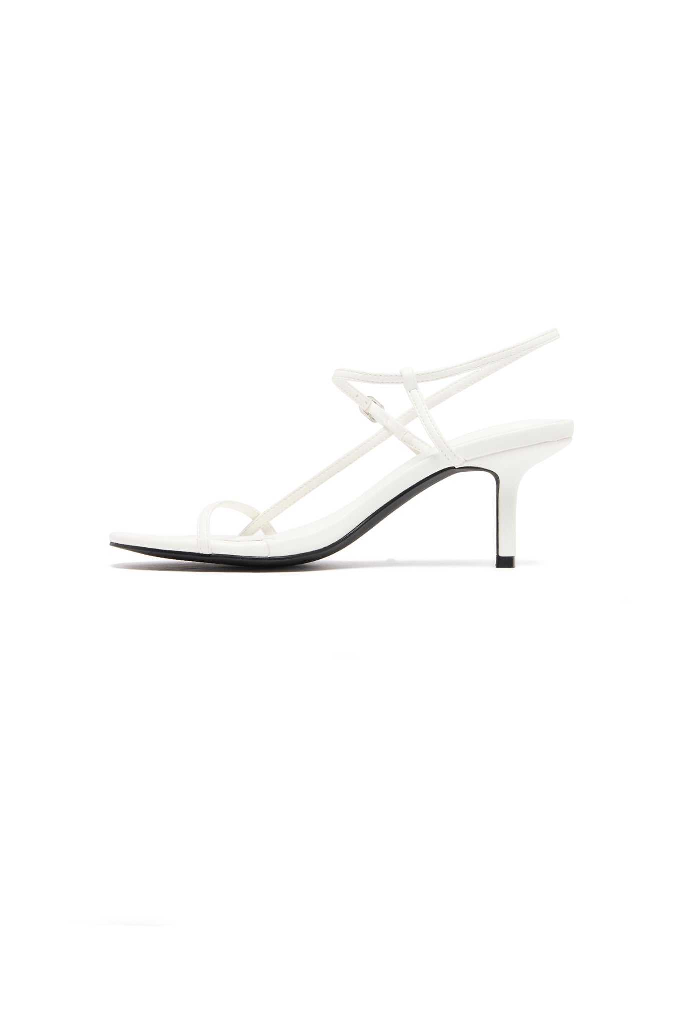 THERAPY Easton Slingback Heel White by Selfie Leslie