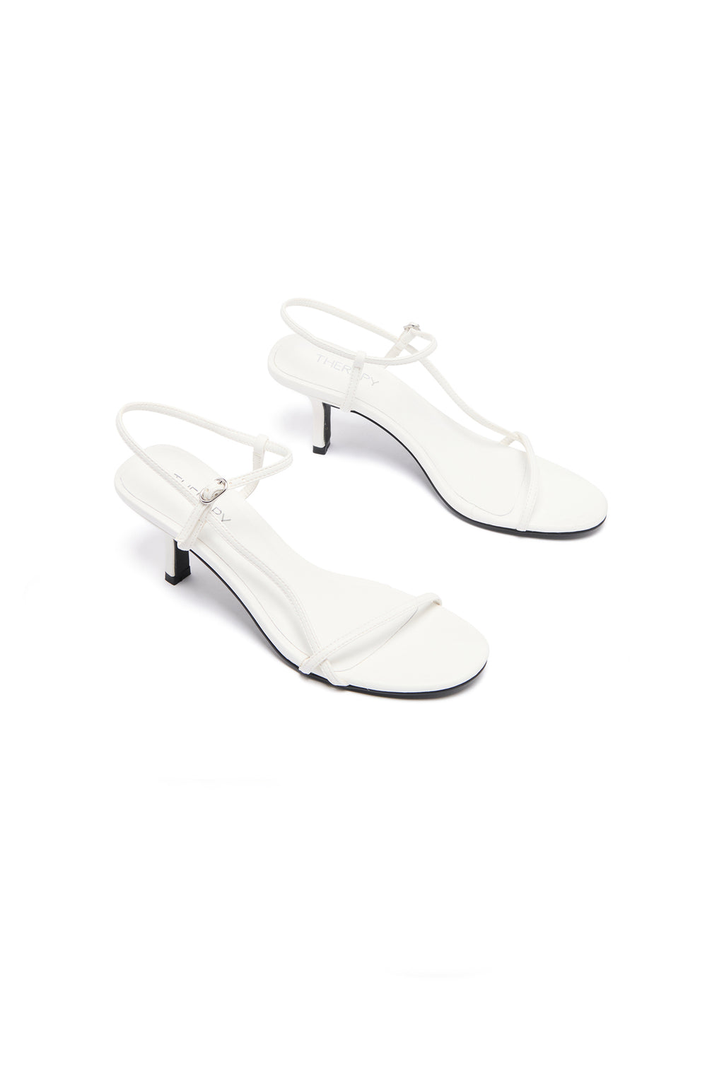 THERAPY Easton Slingback Heel White by Selfie Leslie