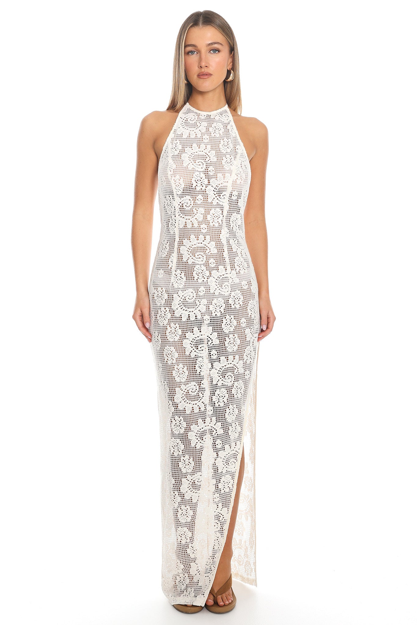 Cala Bassa Maxi Dress Off White