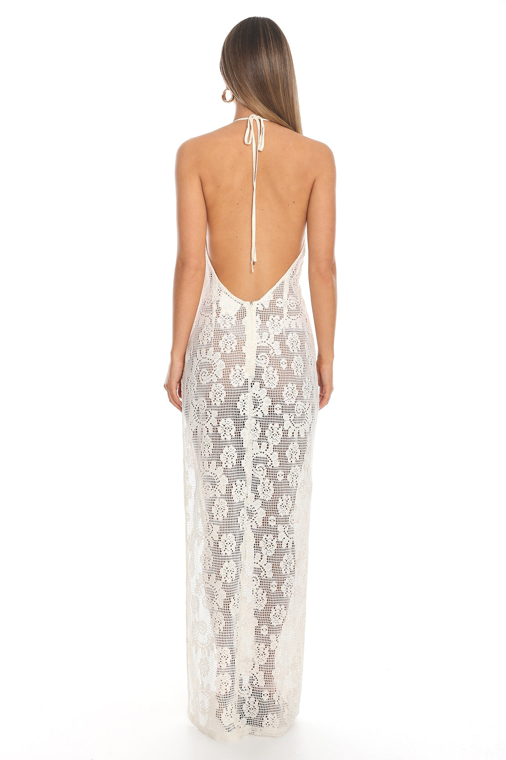 Cala Bassa Maxi Dress Off White