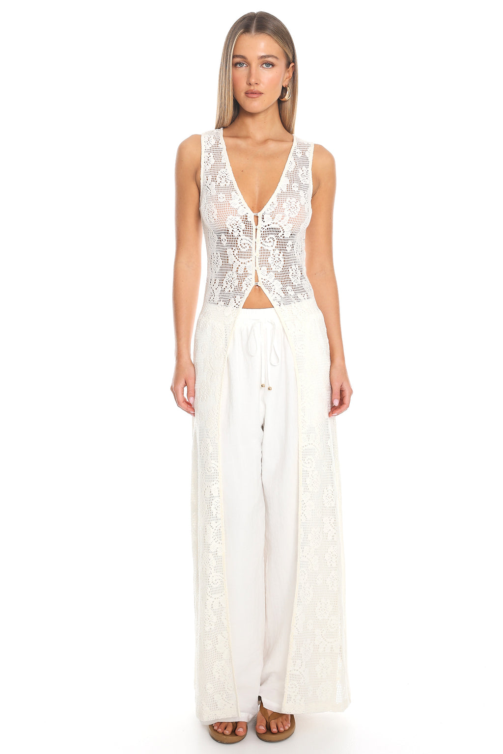 Cala Xarraca Maxi Top Off White
