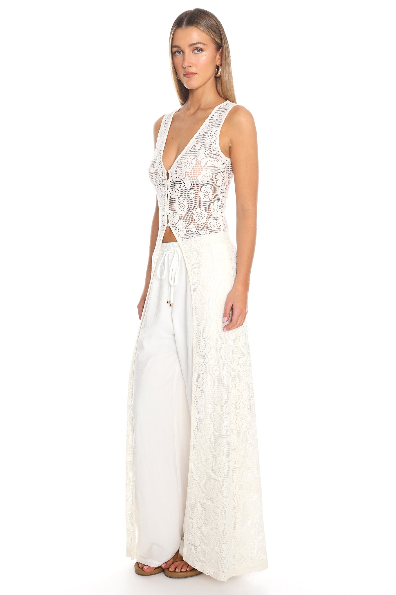 Cala Xarraca Maxi Top Off White
