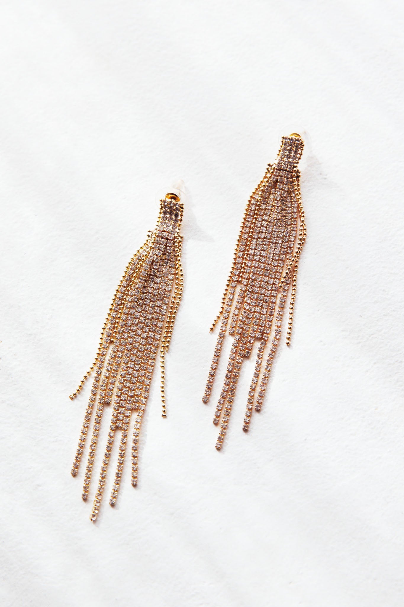 Merida Tassel Earrings Gold by Selfie Leslie