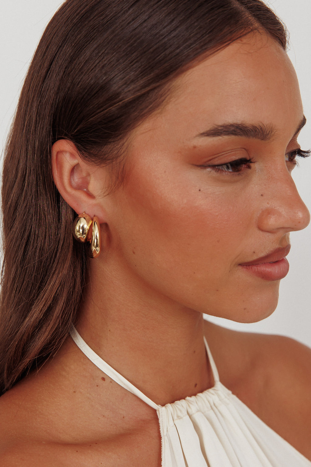 Casper Chunky Earrings Set Gold by Selfie Leslie