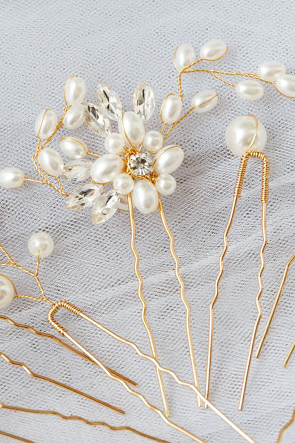 Marita Pearl Hair Pins by Selfie Leslie