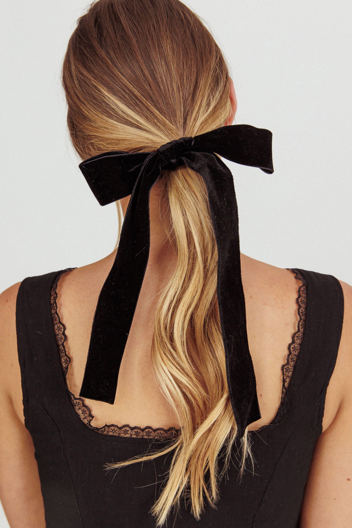 Marabell Bow Hairband Black by Selfie Leslie