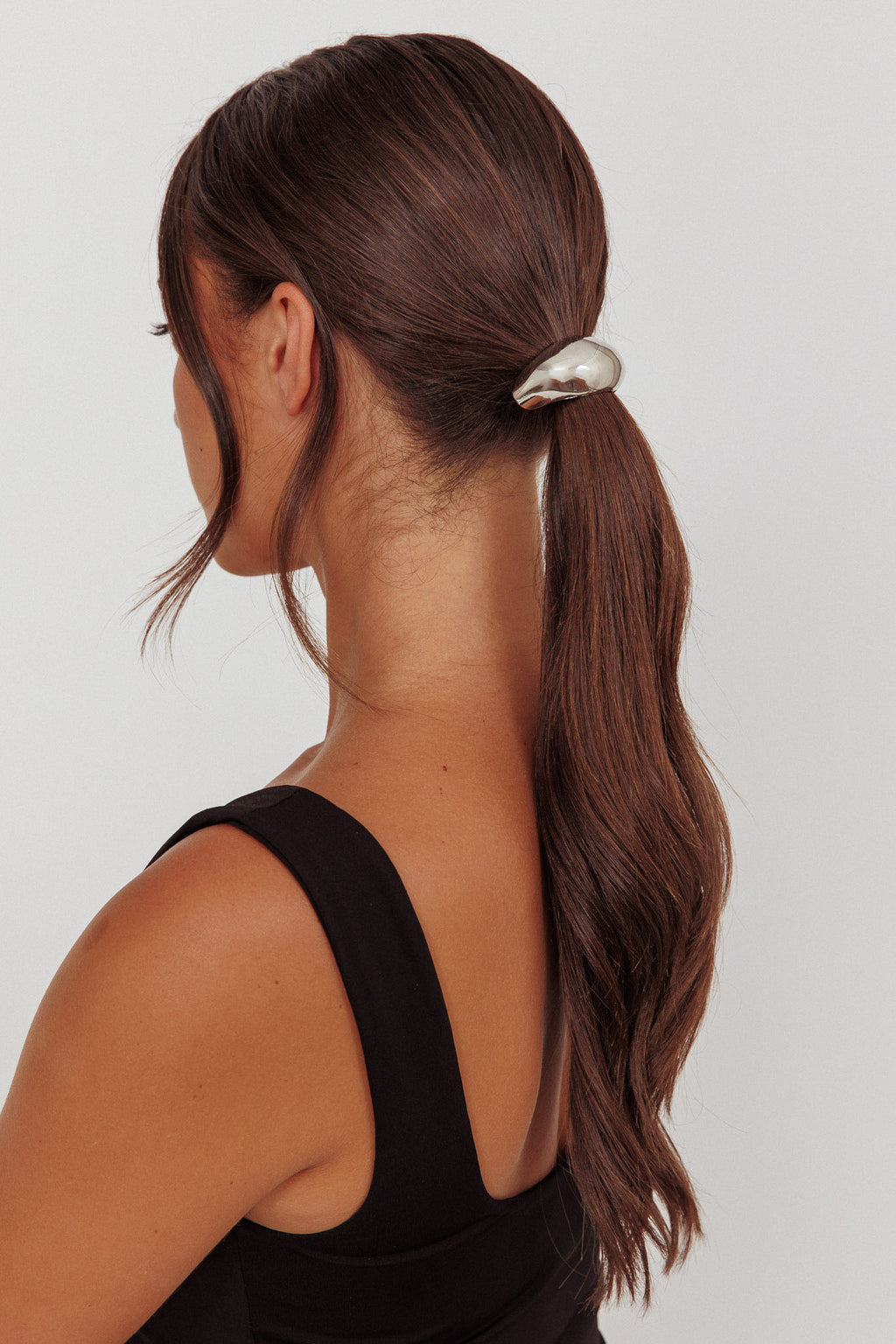 Cindy Hair Tie Dark Silver by Selfie Leslie