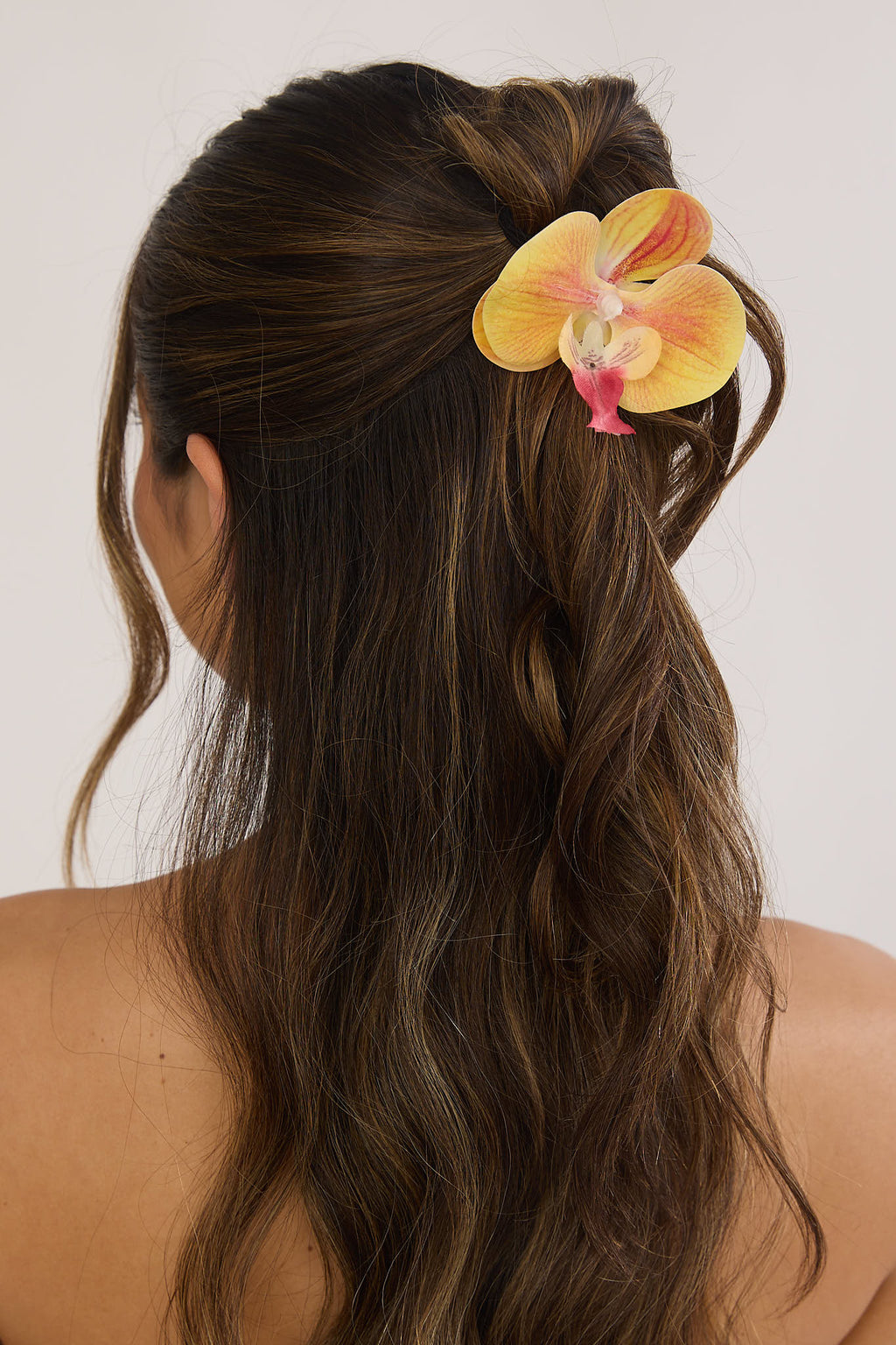 Orchid Hair Pin Peach by Selfie Leslie
