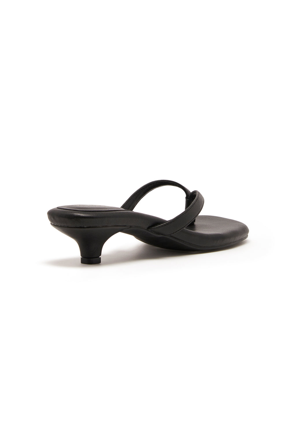 THERAPY Heatwave Thong Heel Black by Selfie Leslie
