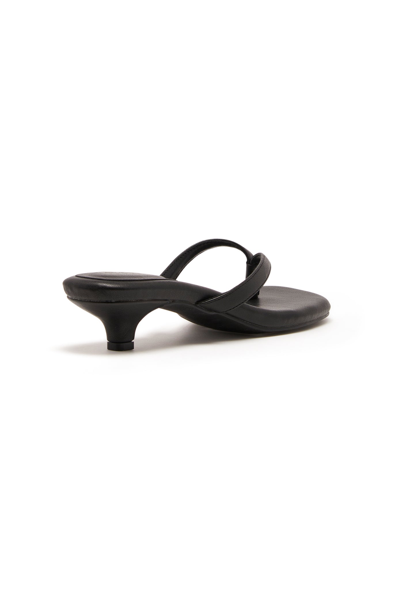 THERAPY Heatwave Thong Heel Black by Selfie Leslie