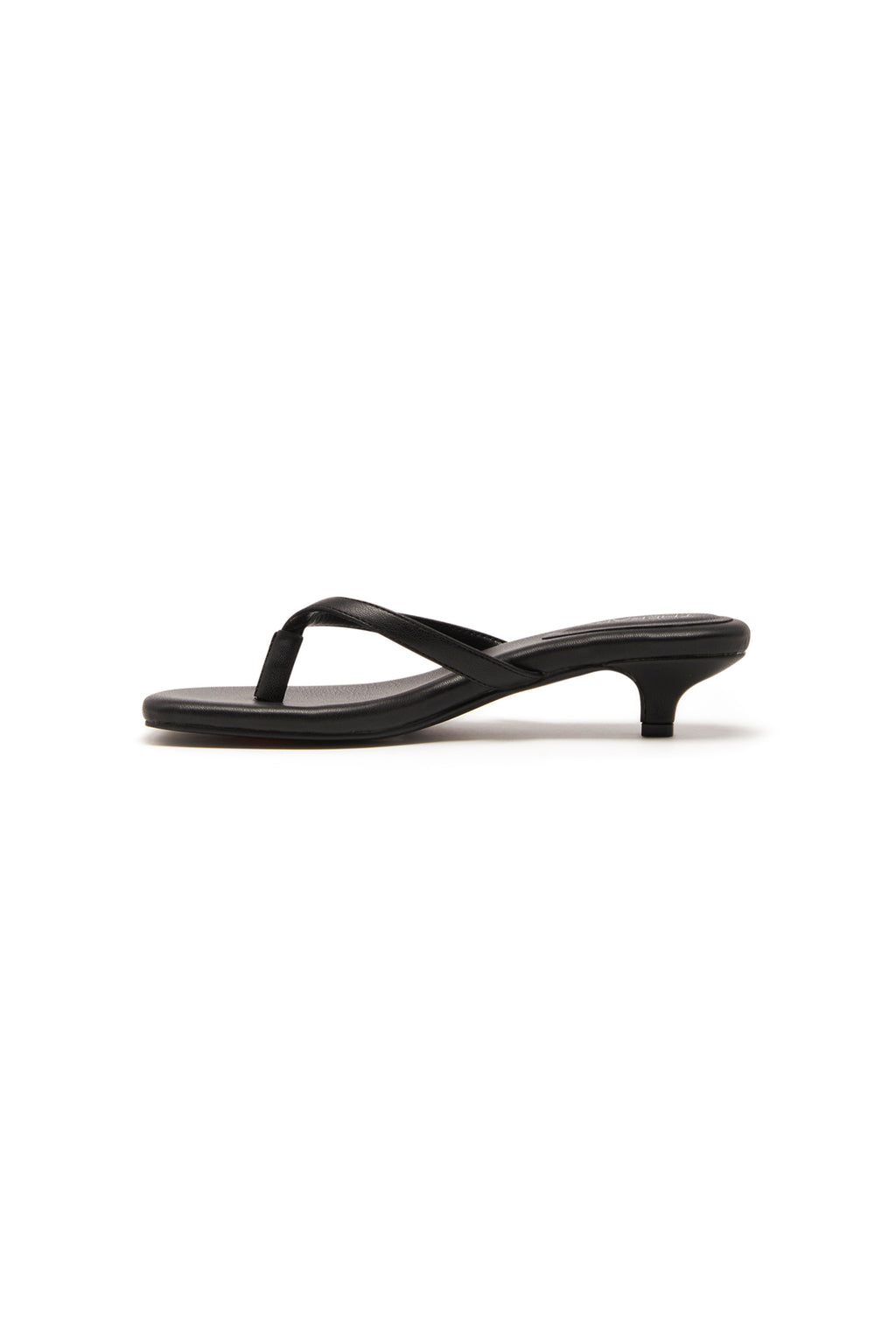 THERAPY Heatwave Thong Heel Black by Selfie Leslie