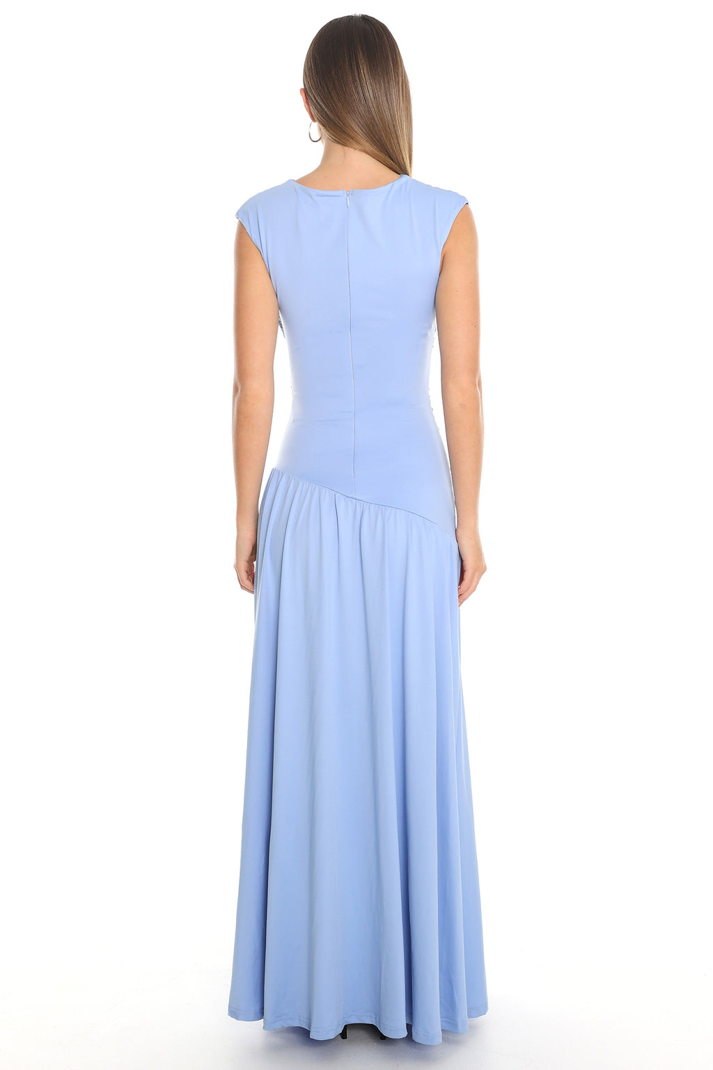 Devoured Maxi Dress Blue by Selfie Leslie