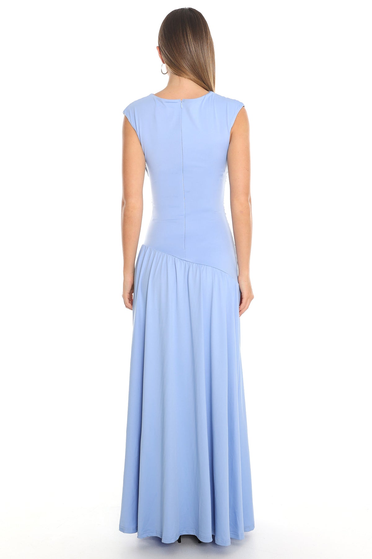 Devoured Maxi Dress Blue by Selfie Leslie
