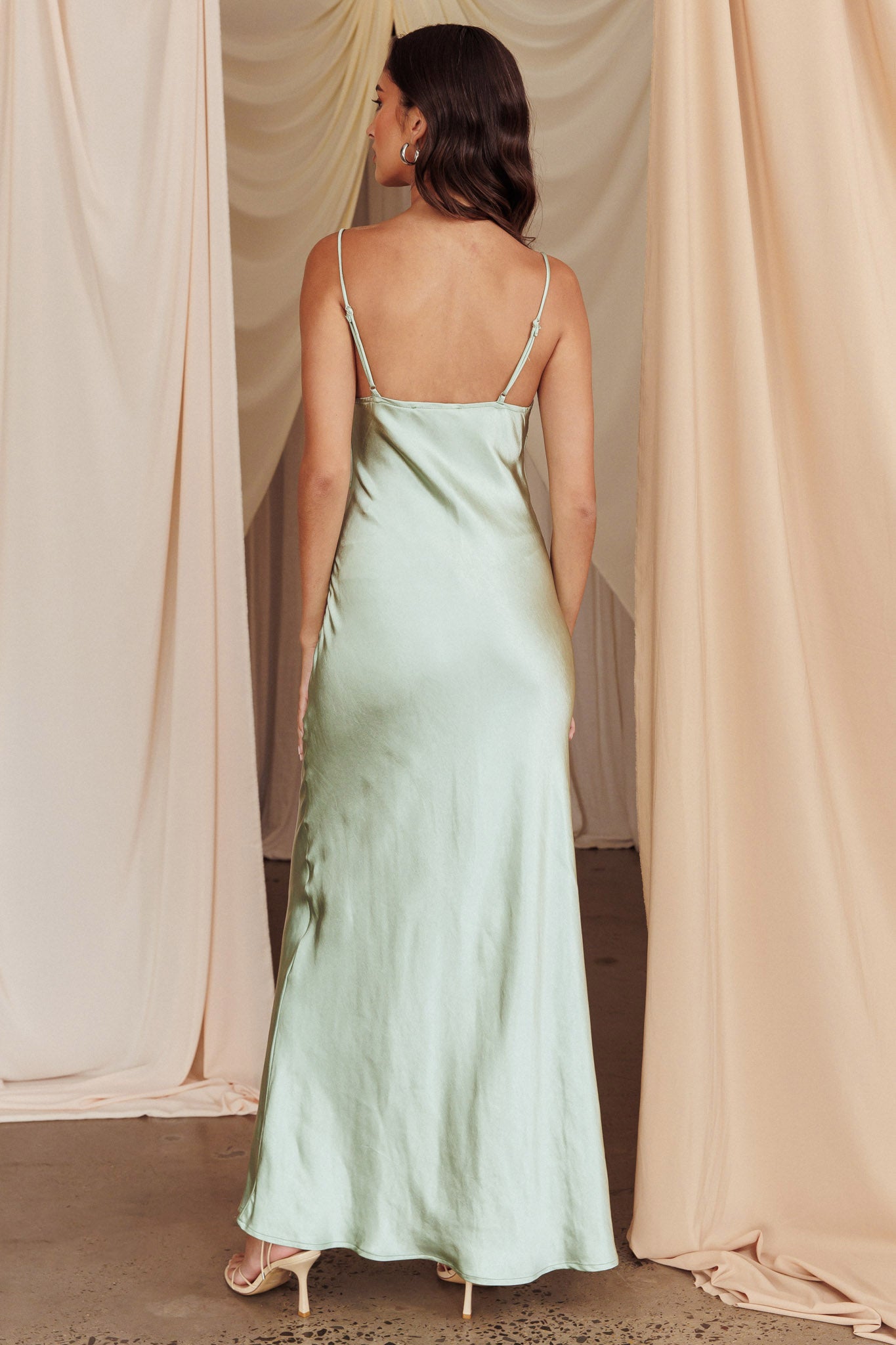 Better Believe Lace Insert Maxi Dress Sage | Selfie Leslie Better Believe Lace Insert Maxi Dress Sage | Selfie Leslie