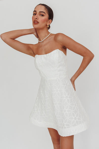 sweetheart mini dress Adrianna Pointed White Size:EU 41 - US 8 / 8.5 boohoo Women's Cotton Milkmaid No Stretch Closure color::white
