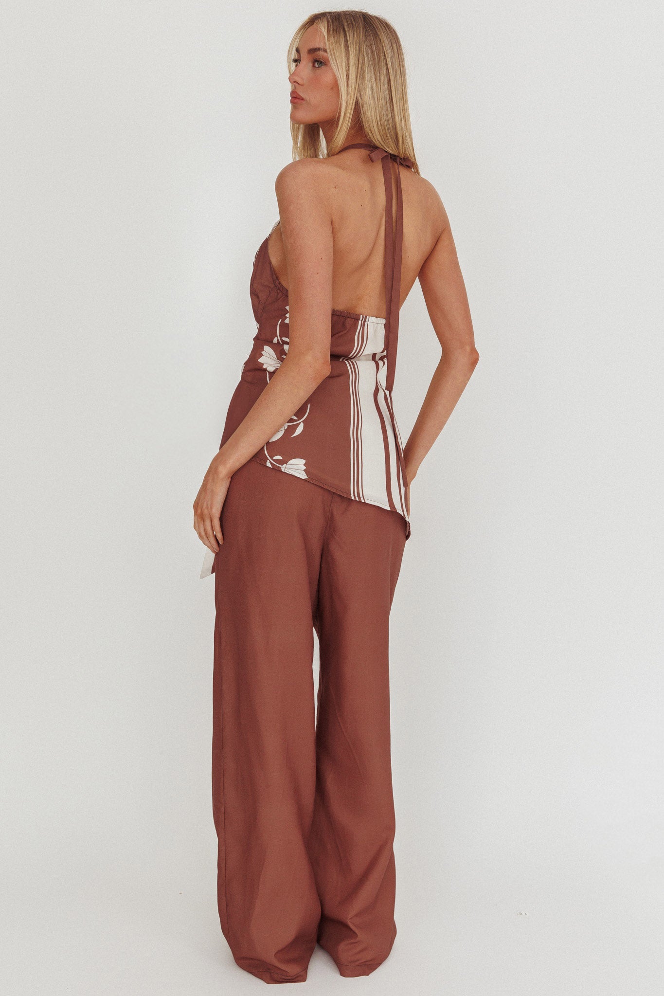 Eniola Drawstring Pants Palma by Selfie Leslie