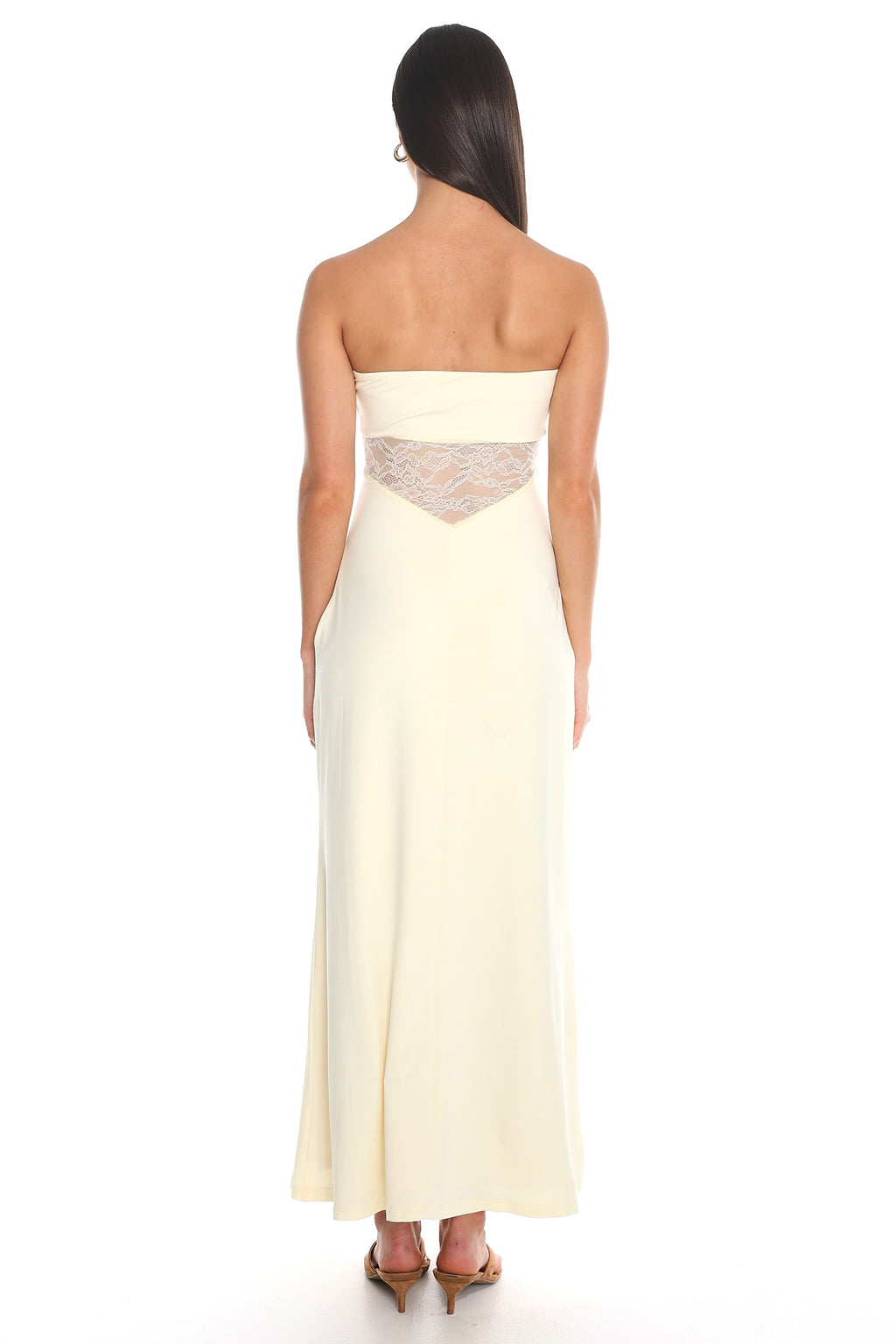 Kylana Strapless Maxi Dress Butter