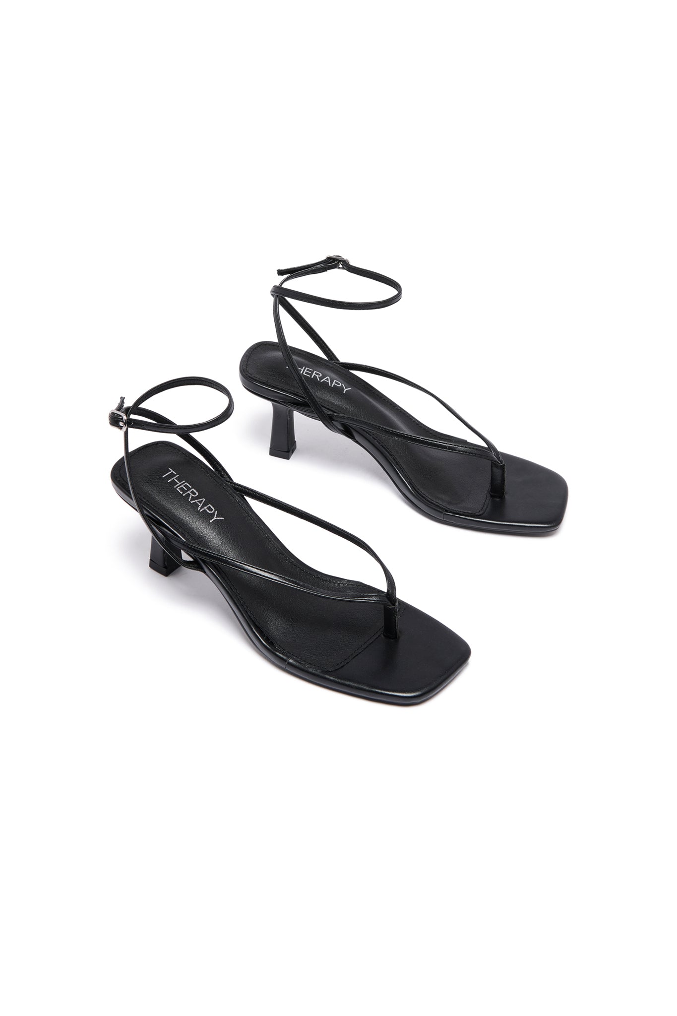 THERAPY Khy Heel Black by Selfie Leslie