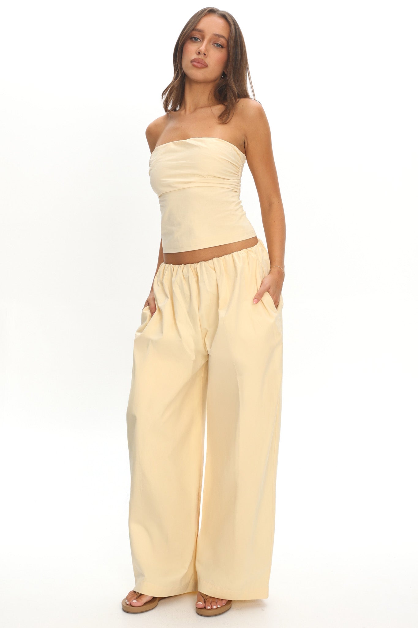 LIONESS Tidekiss Pant Lemontini