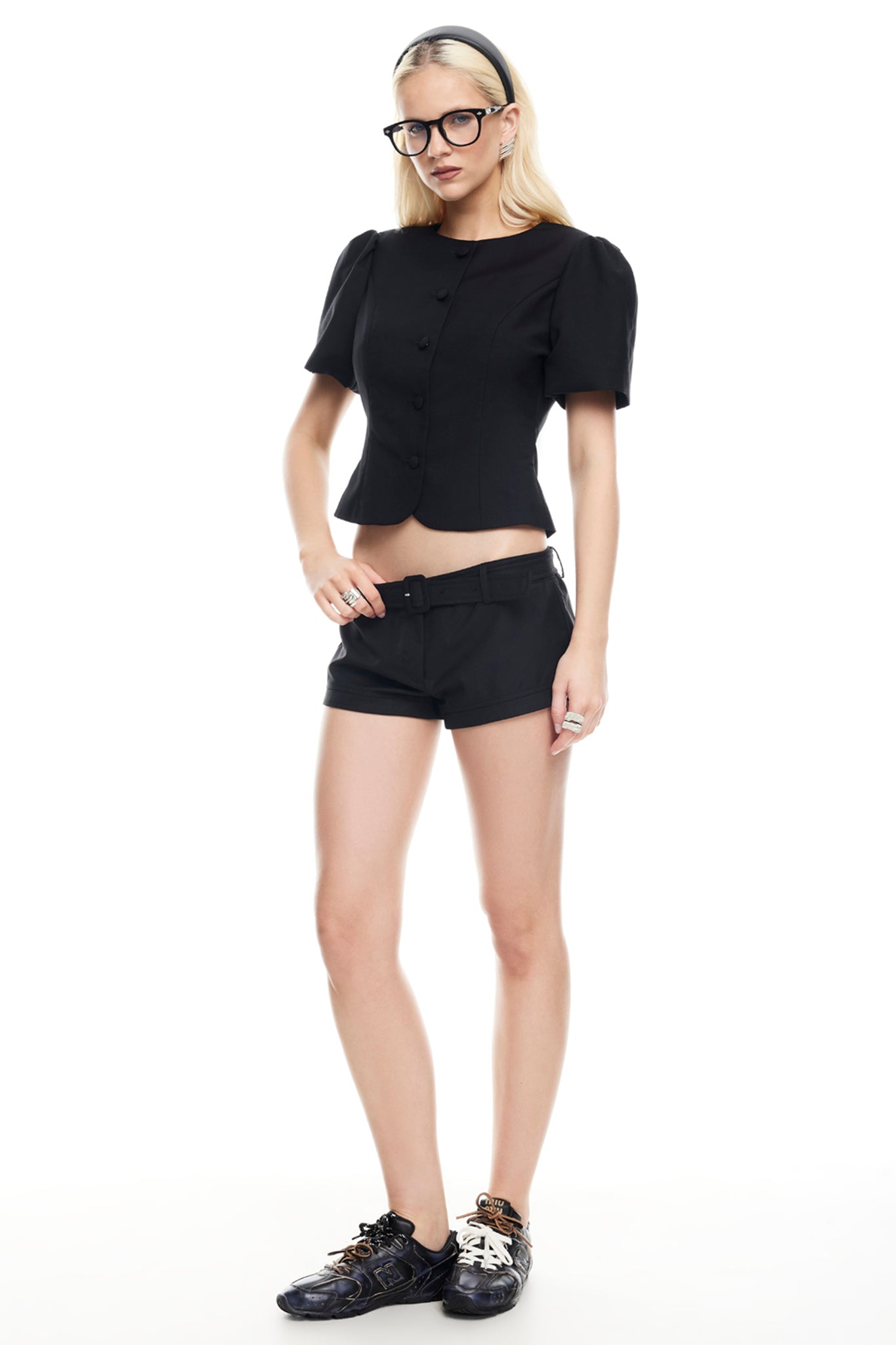 LIONESS Afterglow Short Onyx by Selfie Leslie