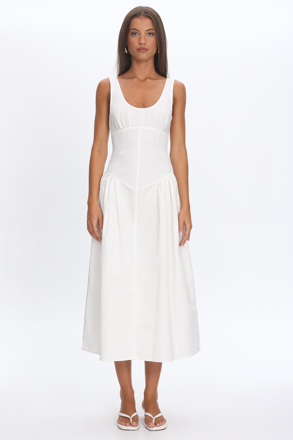 LIONESS Luna Rosa Maxi Dress Porcelain by Selfie Leslie