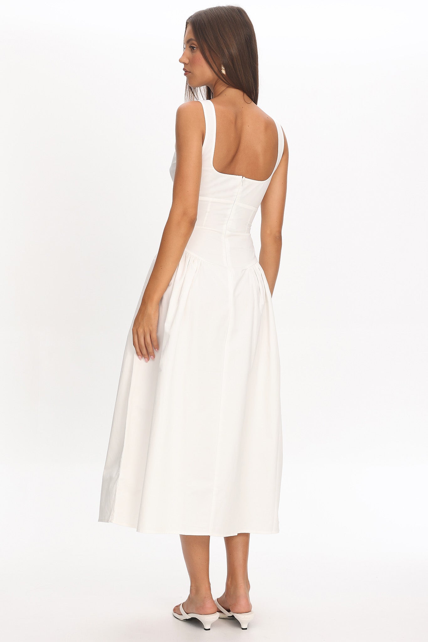 LIONESS Luna Rosa Maxi Dress Porcelain LIONESS Luna Rosa Maxi Dress Porcelain