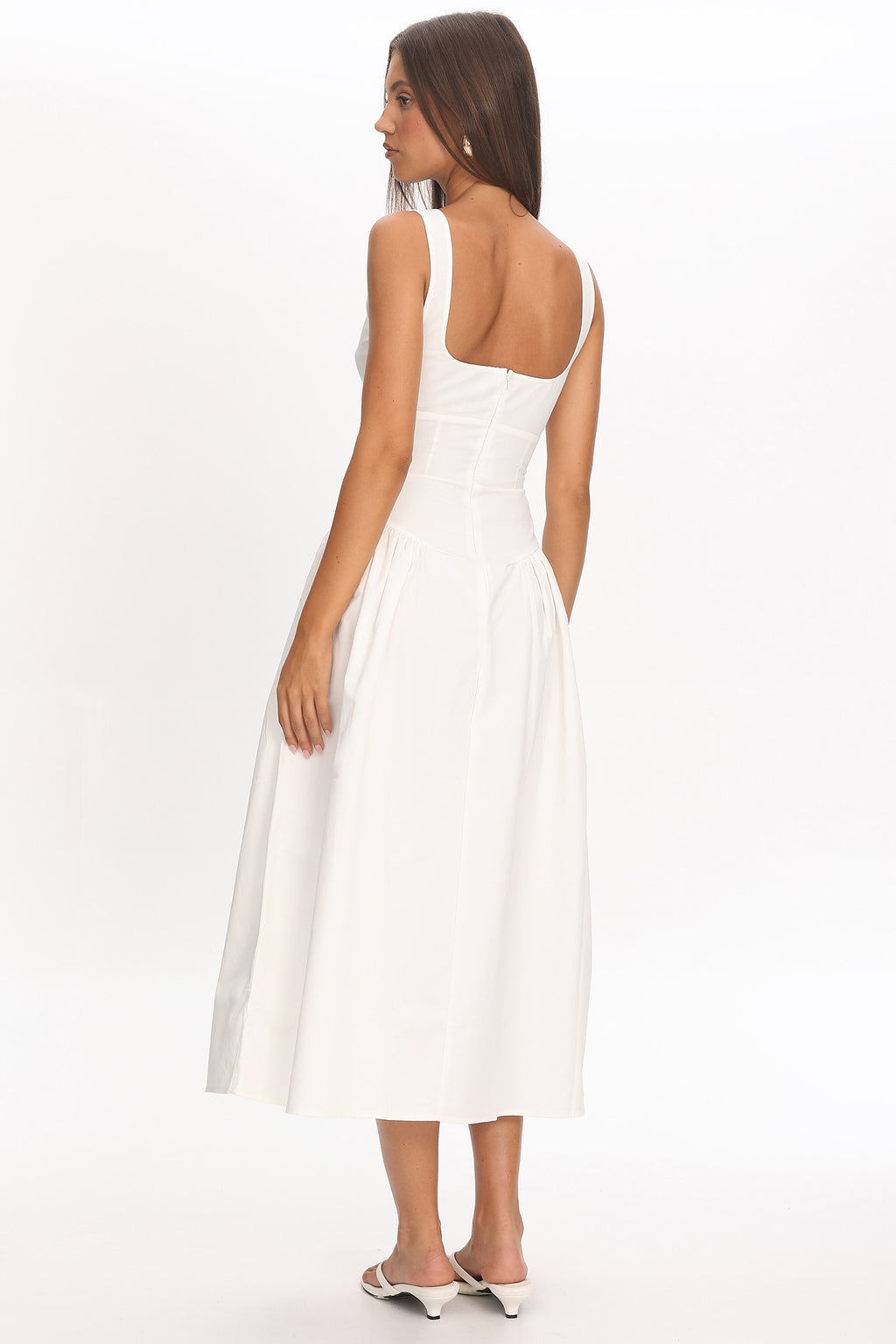 LIONESS Luna Rosa Maxi Dress Porcelain by Selfie Leslie