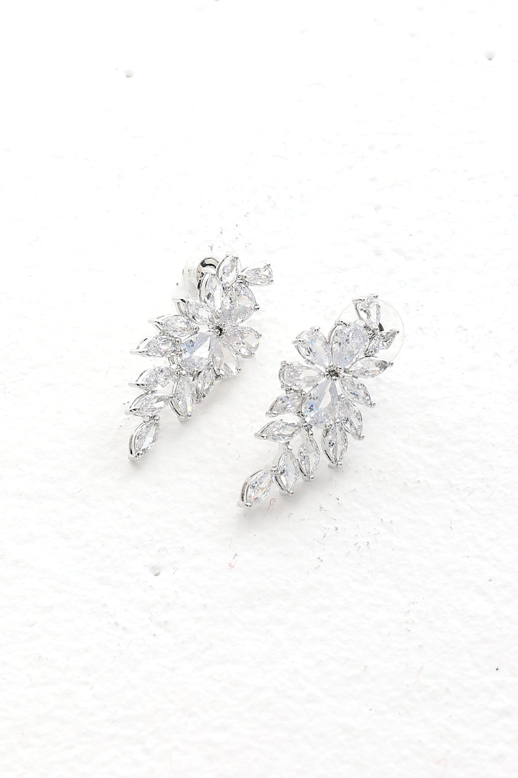 Geminid Cluster Statement Earrings Silver