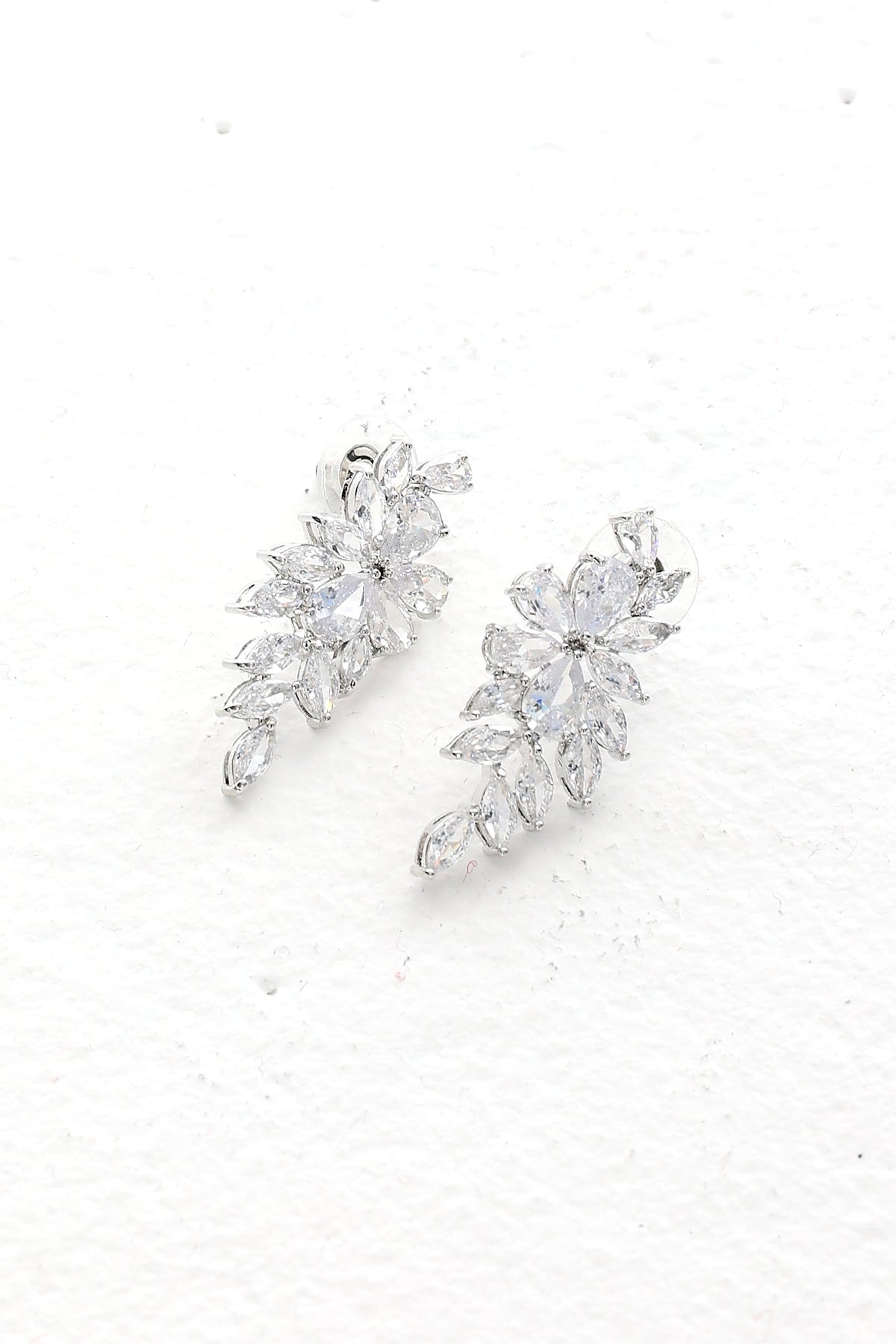 Geminid Cluster Statement Earrings Silver