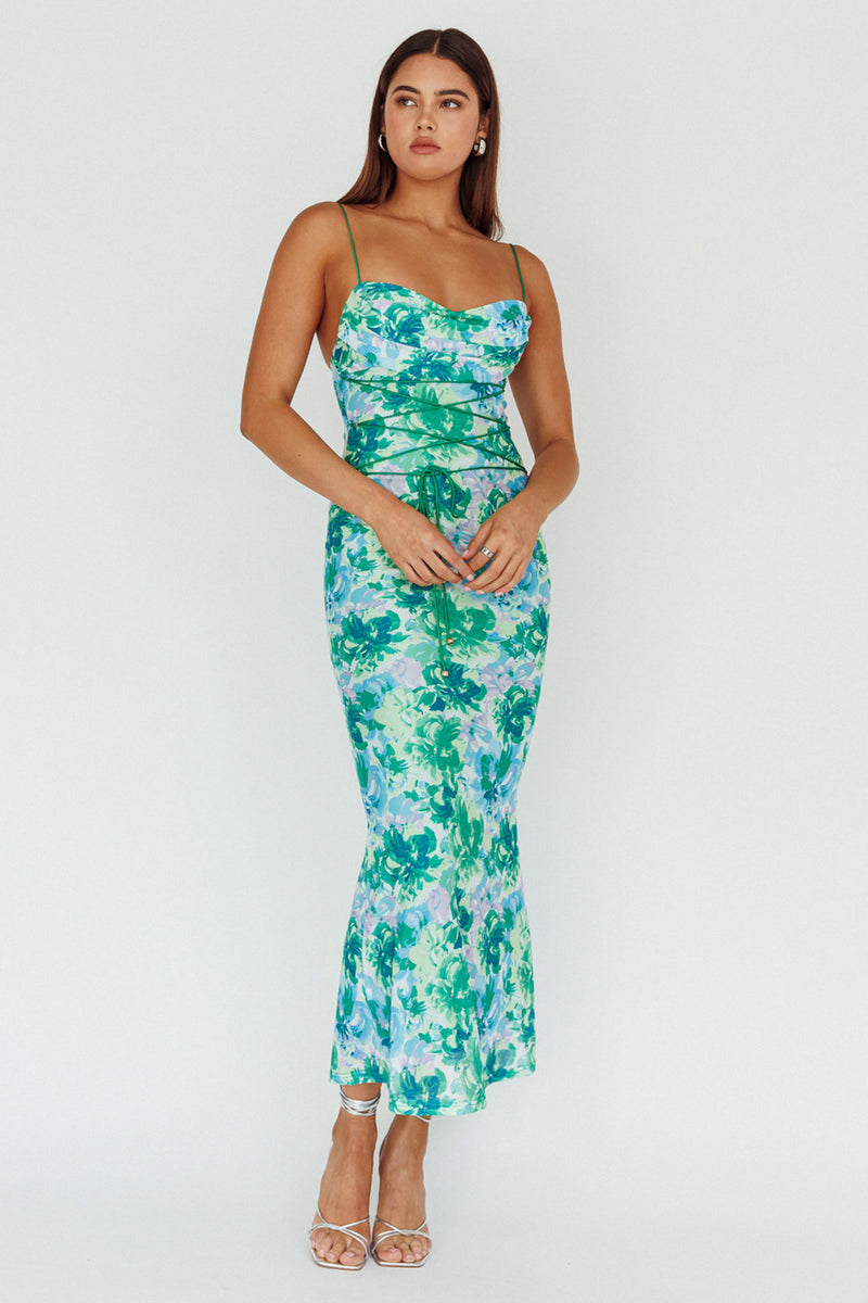 The Westa Dress - Green
