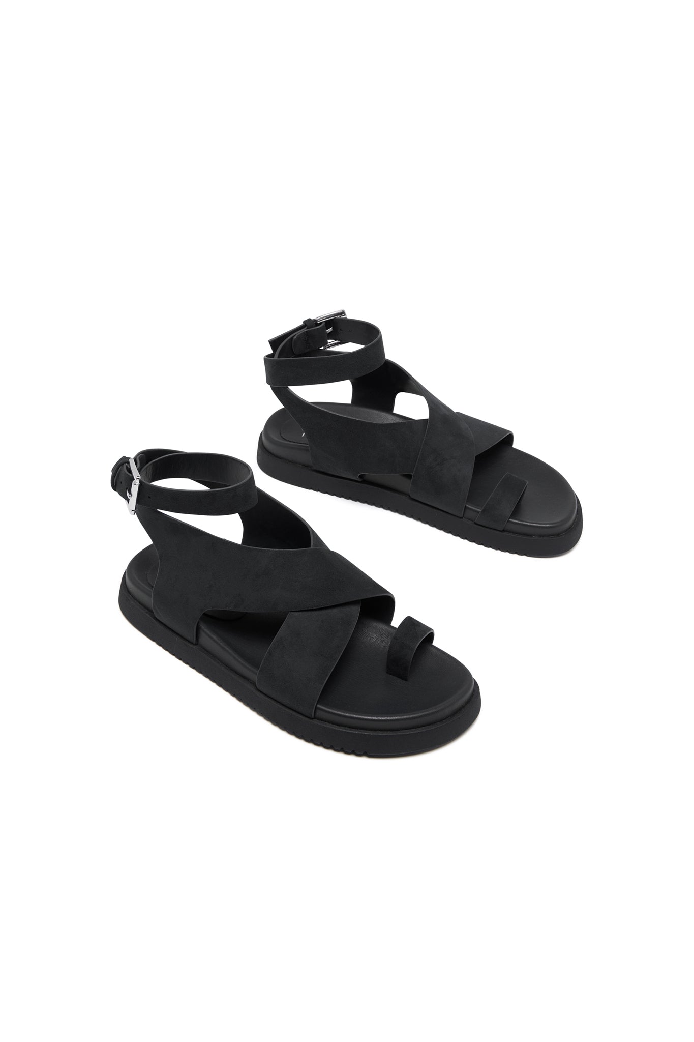 THERAPY Redeem Sandals Black by Selfie Leslie