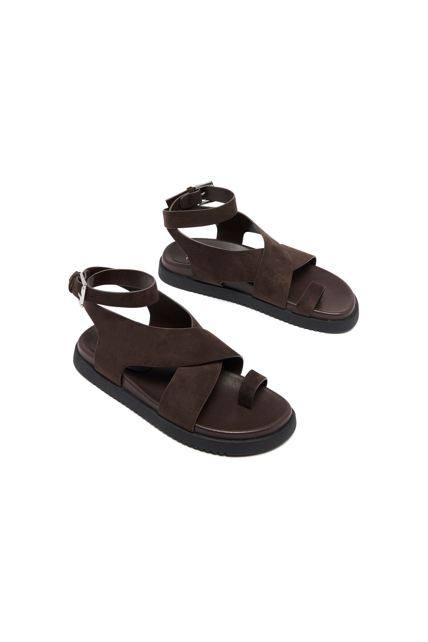 THERAPY Redeem Sandals Chocolate by Selfie Leslie