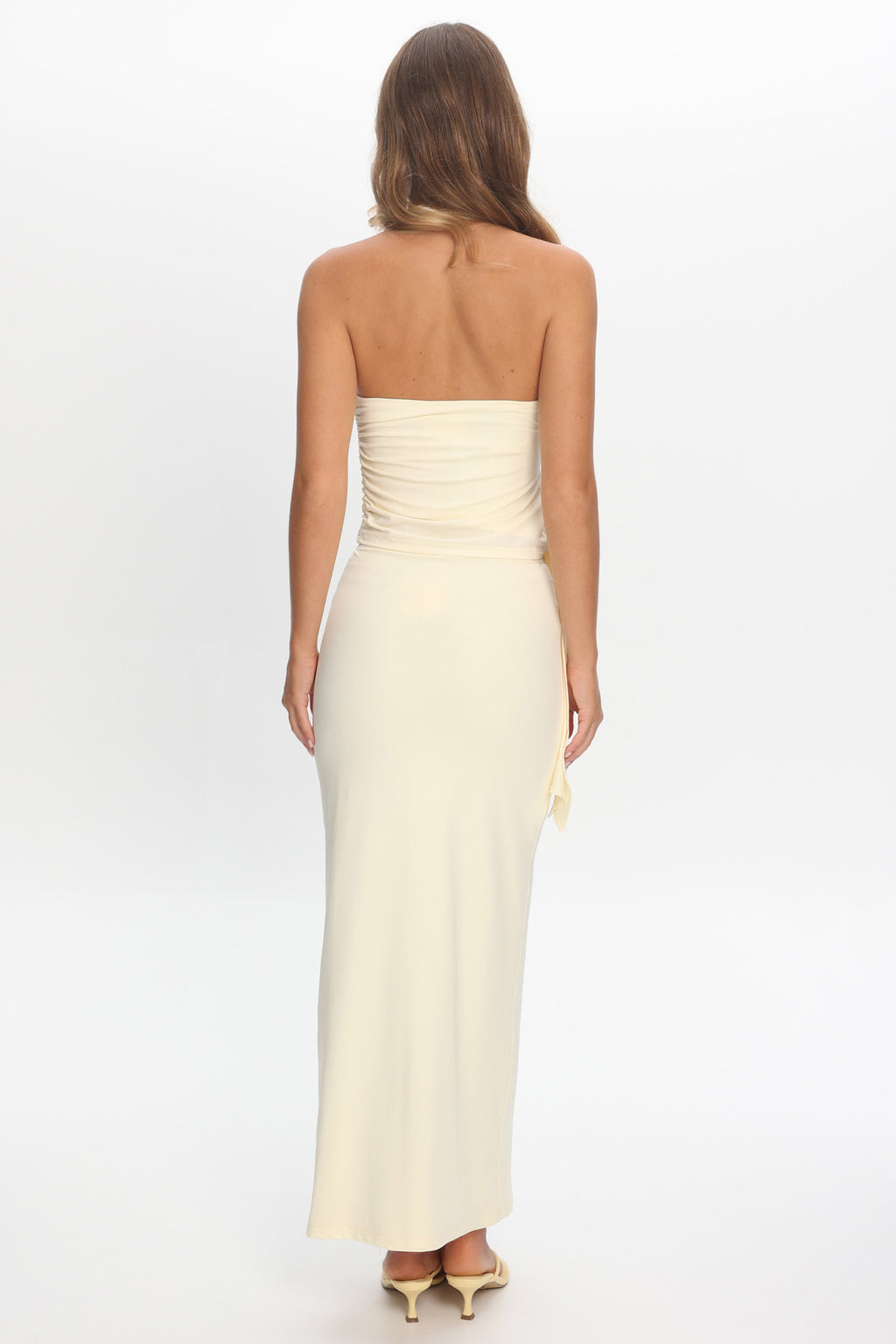 Perez Bodycon Maxi Skirt Butter