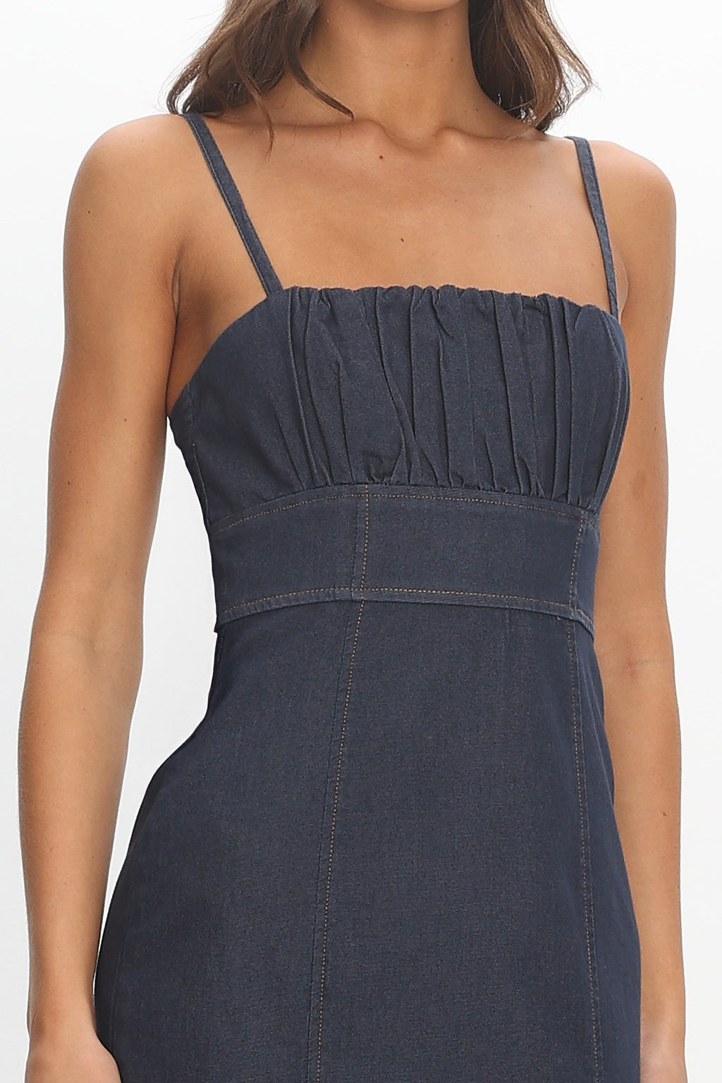 Cavella Halter Maxi Dress Indigo