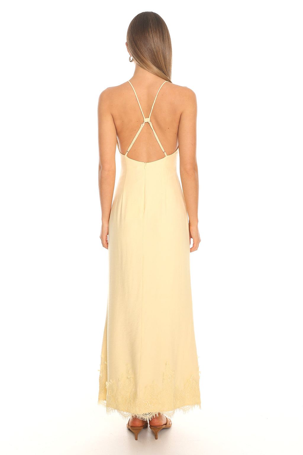 Soleil Lace Maxi Dress Butter