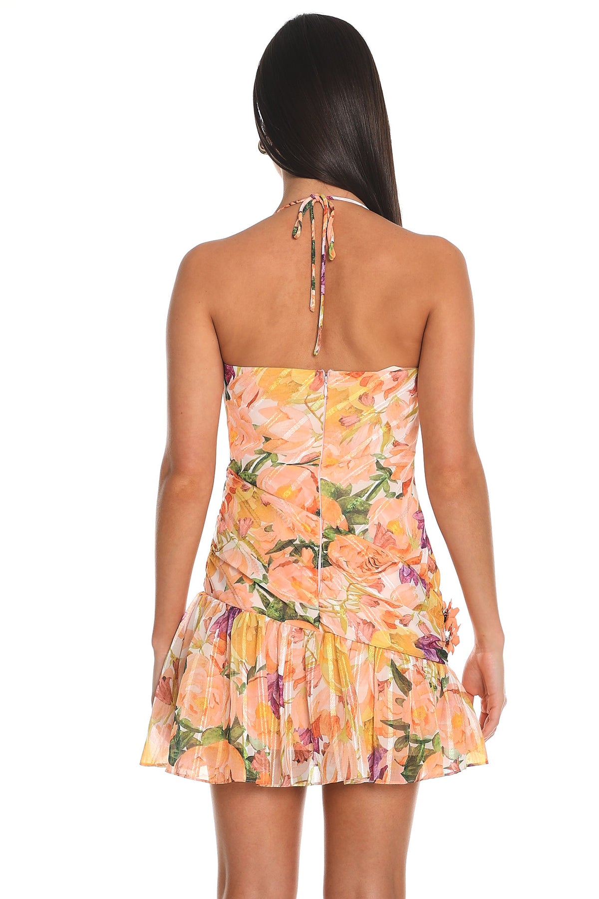 orange halter mini dress Shop the Sunbeam Halter neck