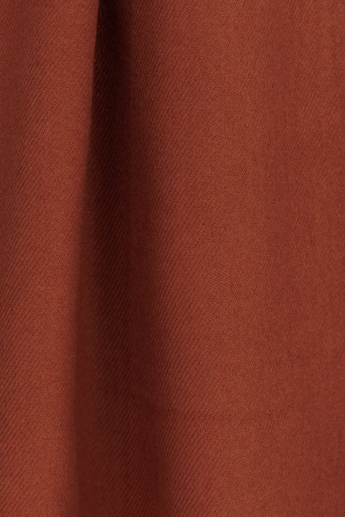 Diona Cashmere and Wool Fringed Scarf Brown by Selfie Leslie