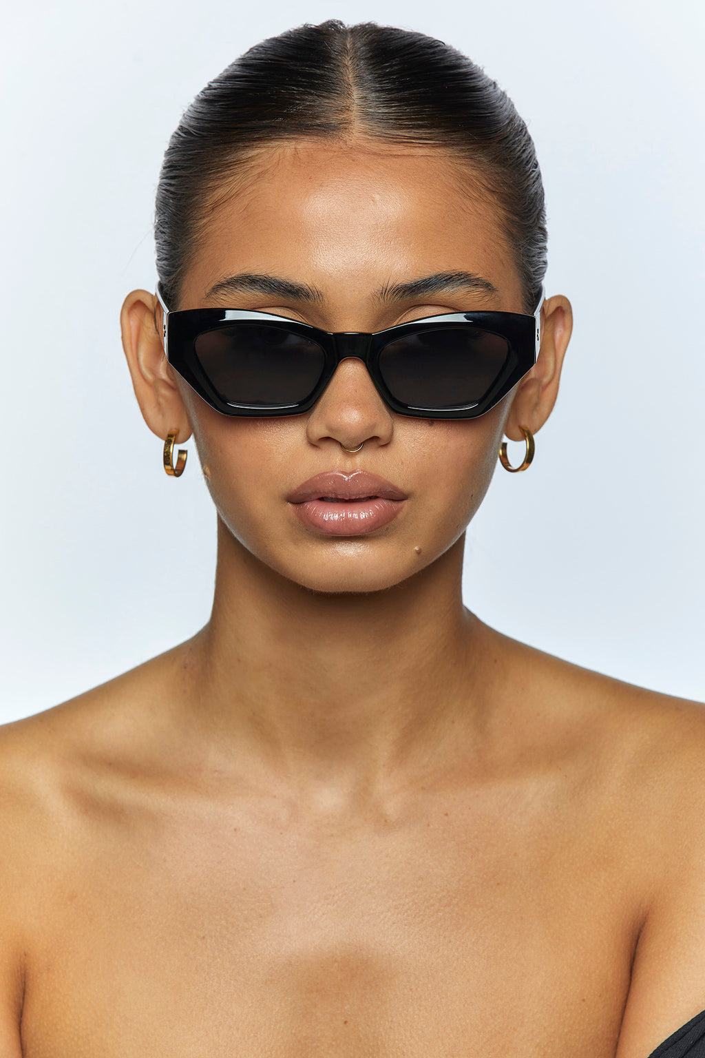 PETA + JAIN Lana Sunglasses Black by Selfie Leslie