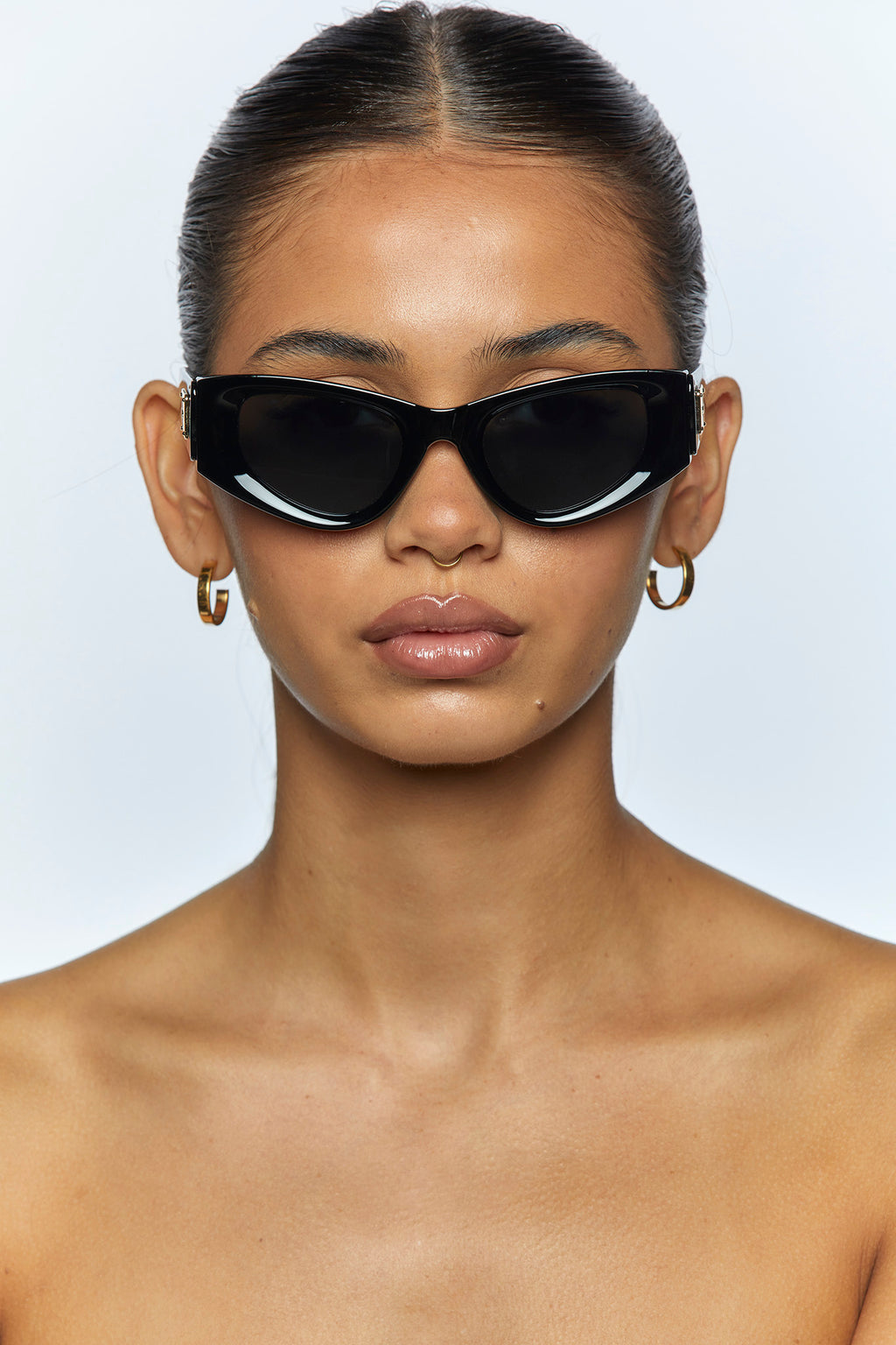 PETA + JAIN Jada Sunglasses Black by Selfie Leslie