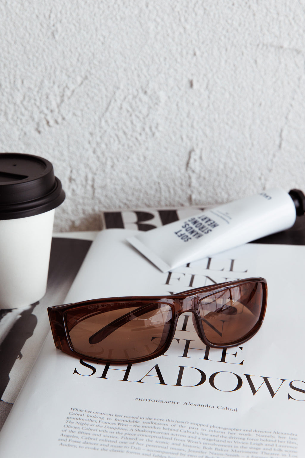 Peta And Jain Tempo Sunglasses Milk Chocolate by Selfie Leslie