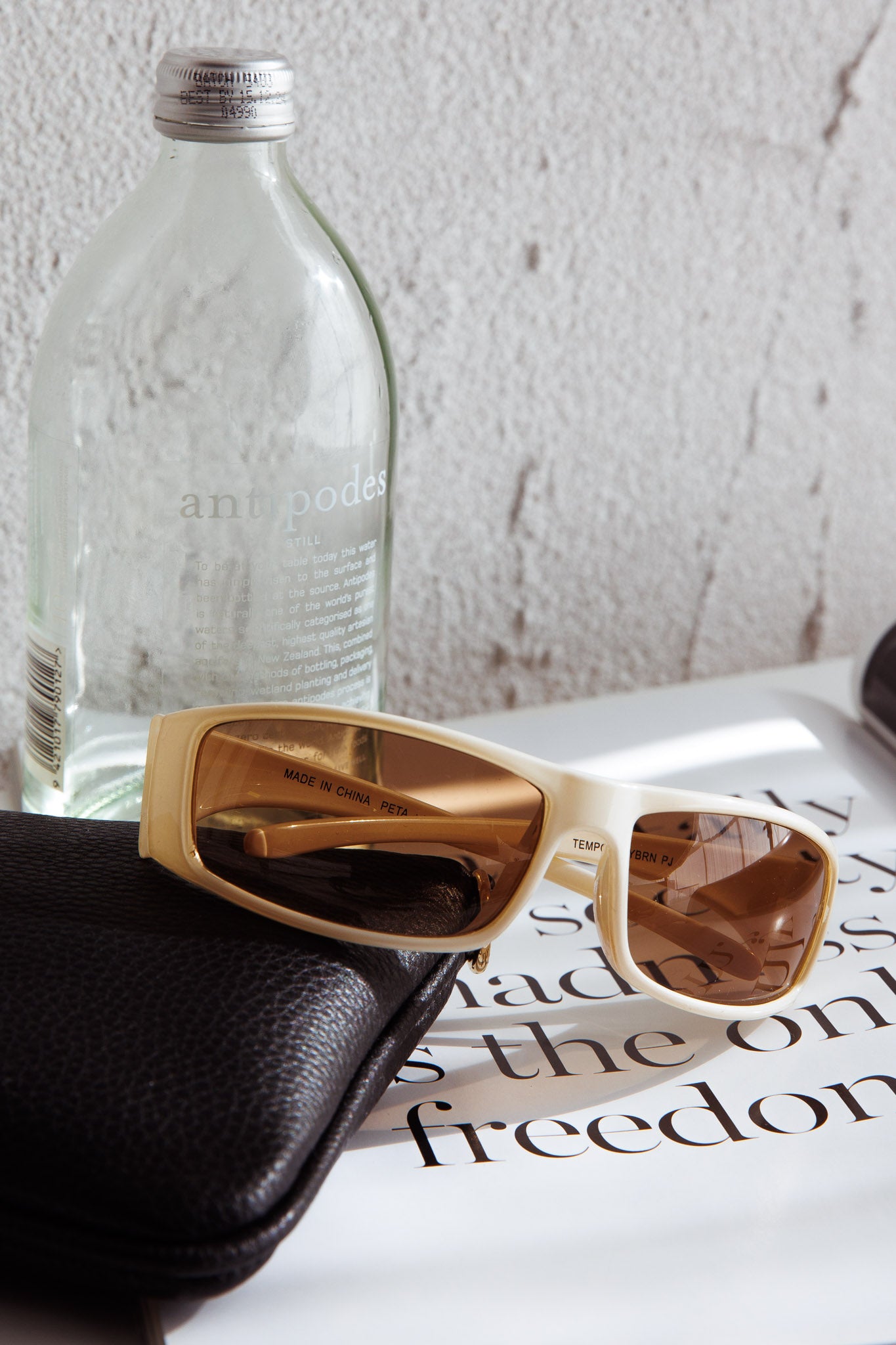 Peta And Jain Tempo Sunglasses Ivory by Selfie Leslie